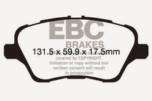 Load image into Gallery viewer, EBC Yellowstuff Front Brake Pads for Ford Fiesta 1.6 Turbo - Part Number ebcDP42149R