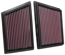 K&N Engineering High-Flow Drop-In Replacement Air Filter for Porsche 911 3.0L H6 F/I (Part #knn33-3153)