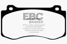 Load image into Gallery viewer, EBC Yellowstuff Front Brake Pads for Dodge Chrysler Models * High-Performance Street and Track Use