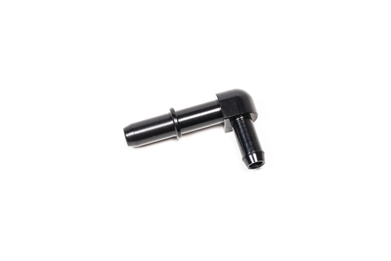 Radium Engineering 3/8 inch SAE Male to 90 Degree 5/16 inch Hose Barb Fitting