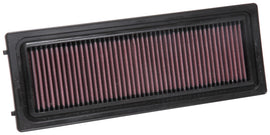 K&N Engineering High-Flow Air Filter Part Number KNN33-3071 for 2016-2019 Alfa Romeo Giulia and Stelvio
