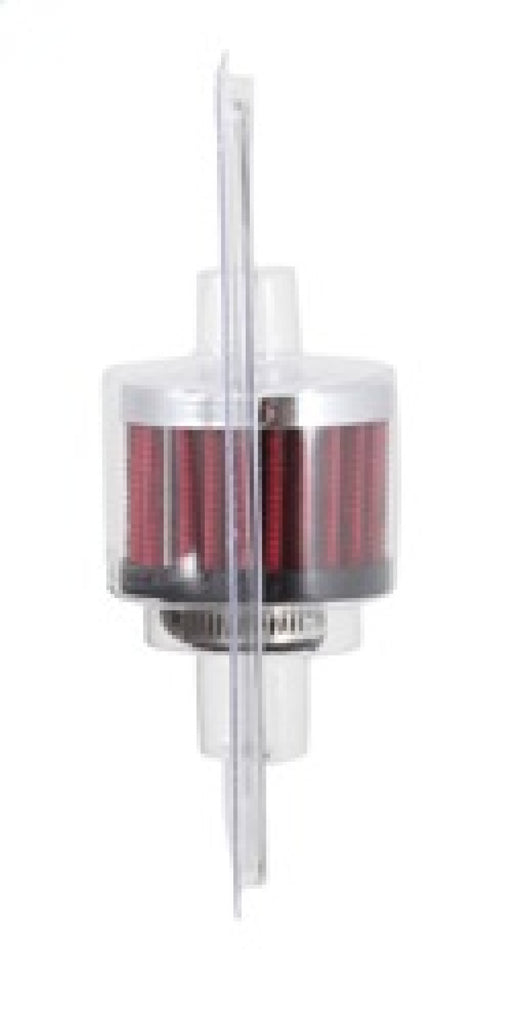 K&N Engineering 62-1340 Crankcase Vent Filter * Clamp-On Design for Classic & Racing Applications