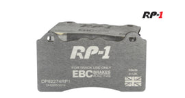 EBC Racing RP-1 Front Brake Pads for 2019-2020 BMW 330i G20 and Toyota GR Supra 2.0 Turbo