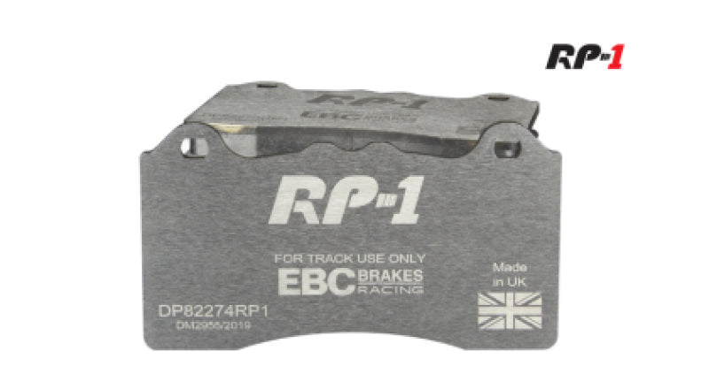 EBC DP82343RP1 RP-1 Race Front Brake Pads for Hyundai Veloster N, Kona N and Elantra N