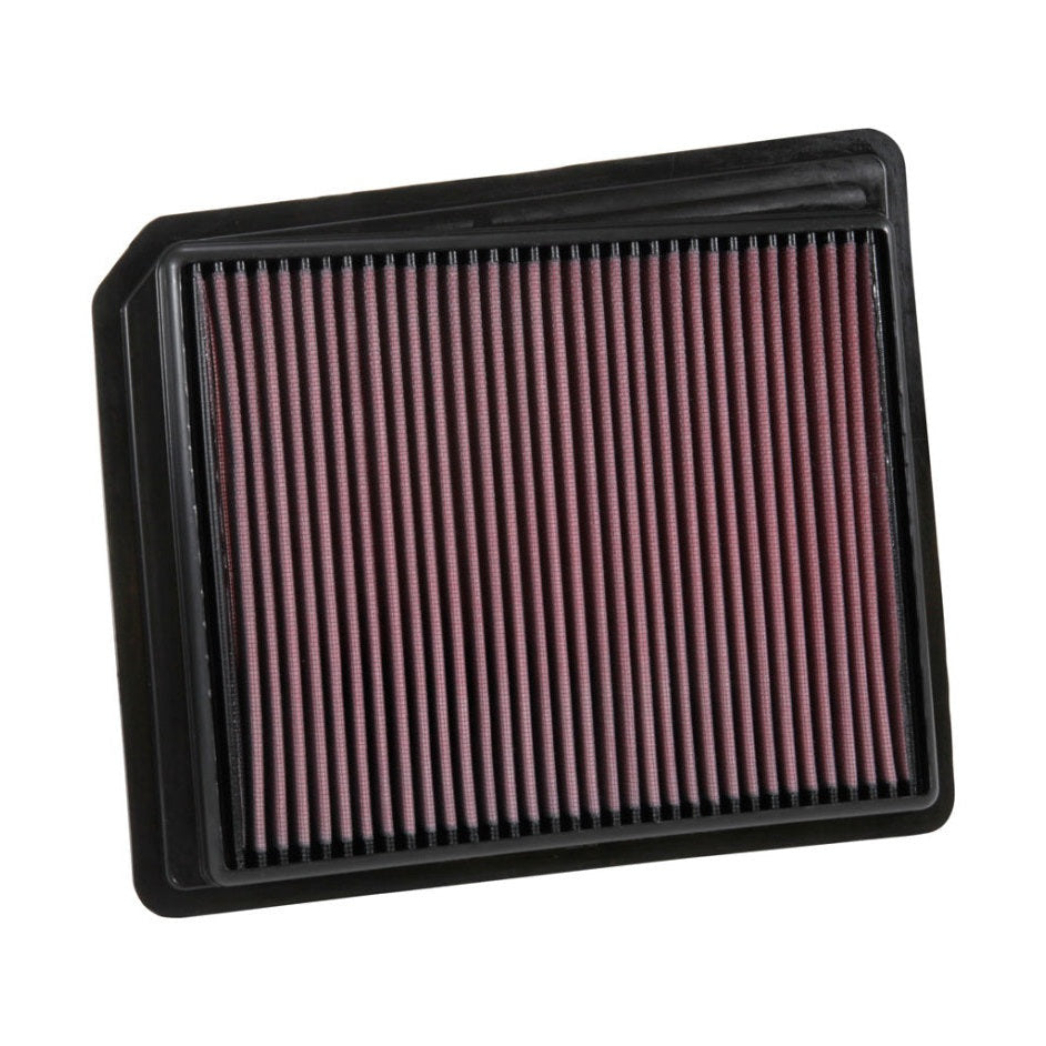 K&N Engineering High-Flow Drop-In Replacement Air Filter for 2017-2018 Nissan Titan V8-5.6L F/I