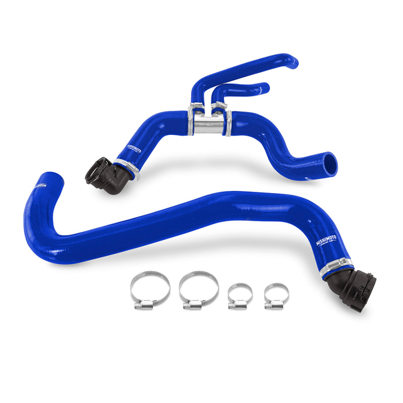 Mishimoto Silicone Radiator Hose Kit for 2011-2014 Ford F-150 5.0L V8 - Blue