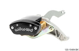 Wilwood MC4 Mechanical Right Hand Brake Caliper - Black with 1.19in Piston for 1.10in Rotor