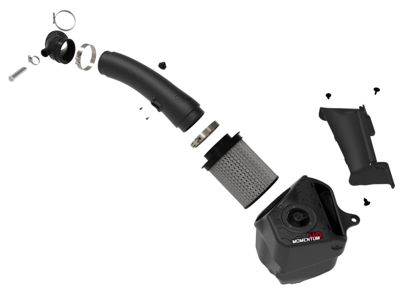 aFe Momentum HD Cold Air Intake System with Pro Dry S Filter for Jeep Wrangler (JL) and Gladiator (JT) 2020-2021 V6-3.0L Diesel