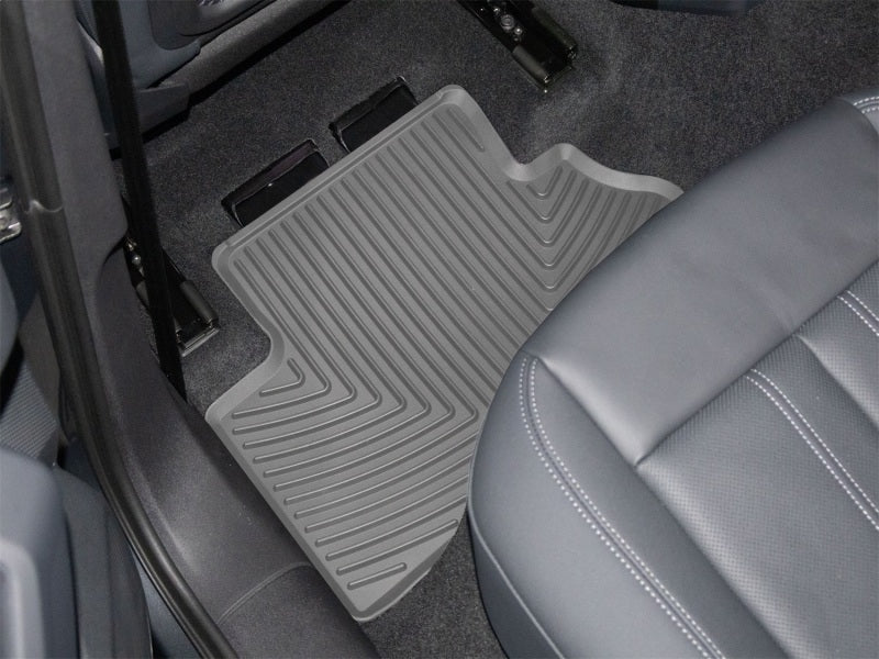 WeatherTech W686GR All-Weather Rear Floor Mats for Select 2018-2019 Audi Q5 and SQ5, Gray