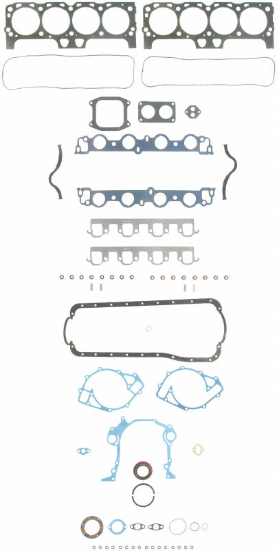 Fel-Pro Ford F-250 HD 260-1687 Engine Gasket Set for 1995-1996 Ford E-350 Econoline and Club Wagon Models