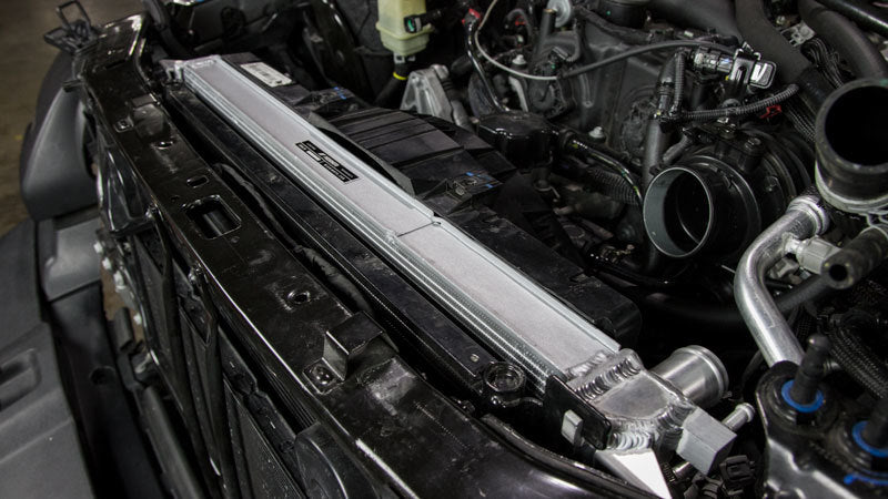 Mishimoto 2018+ Jeep Wrangler JL Performance Aluminum Radiator for Enhanced Cooling Efficiency