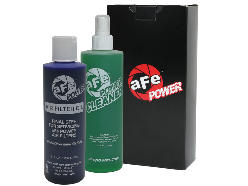 aFe MagnumFLOW CHM Restore Kit Squeeze - Air Filter Cleaner and Oil for Automotive Air Intake Systems