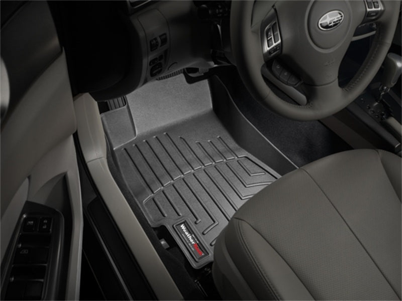 WeatherTech DigitalFit FloorLiner for 2009-2010 Subaru Forester Front * Black