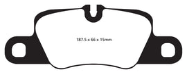 EBC Yellowstuff Brake Pads for Porsche 911 (991) and Panamera * High-Performance Street and Track Use