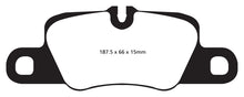 Load image into Gallery viewer, EBC Redstuff Ceramic Low Dust Rear Brake Pads for Porsche 911 (991) and Panamera