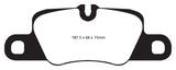 EBC Redstuff Ceramic Low Dust Rear Brake Pads for Porsche 911 (991) and Panamera