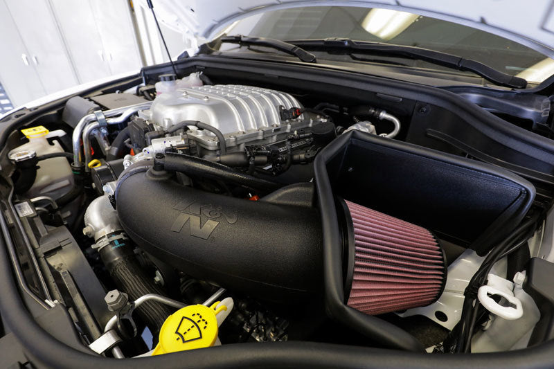 K&N Engineering Cold Air Intake System for Dodge Durango and Jeep Grand Cherokee V8-6.2L (Part Number: K&N 63-1579)