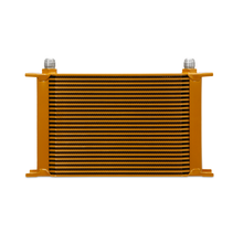 Load image into Gallery viewer, Mishimoto Universal 25-Row Oil Cooler - Gold for Ford Mustang (2018-2021)