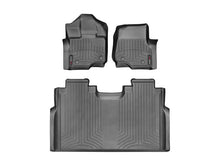 Load image into Gallery viewer, WeatherTech FloorLiner DigitalFit for Chevrolet Silverado 1500 HD - Front and Rear, Black, Part #wet44697-1-4