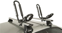 Load image into Gallery viewer, Rhino-Rack Fixed J Style Kayak Carrier Pair - Side Loading Roof Rack Mount for Kayaks and Canoes