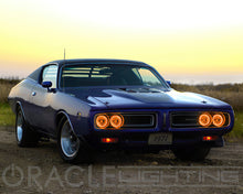 Load image into Gallery viewer, Oracle Pre-Installed 5.75 Inch Sealed Beam with ColorSHIFT Halo for Classic Cars and Trucks