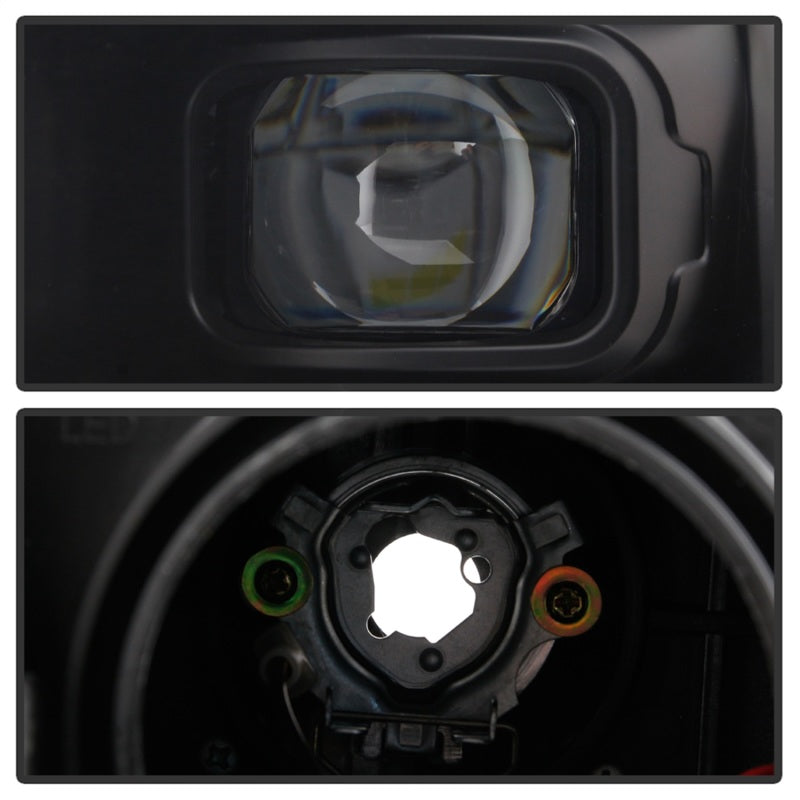 Spyder Dodge Ram 2019-2020 Halogen Projector Headlights with Sequential Turn Signal - Black, OEM Replacement