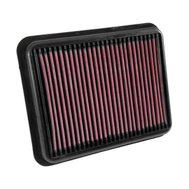 K&N Engineering 33-3062 High-Flow Reusable Air Filter for 2015-2017 Toyota Land Cruiser 2.8L L4