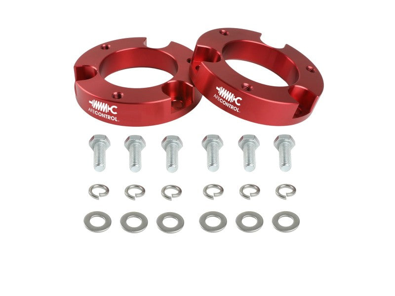 aFe CONTROL 2.0 Inch Leveling Kit for Toyota 4Runner, FJ Cruiser, and Tacoma - Red
