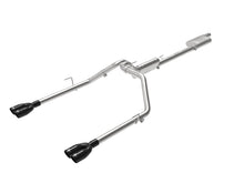 Load image into Gallery viewer, aFe Vulcan Series 3 Inch to 2-1/2 Inch Stainless Steel Cat-Back Exhaust System for Jeep Gladiator (2020-2021) with Black Tips