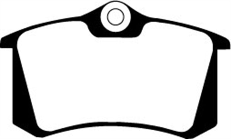 EBC Greenstuff 2000 Series Rear Brake Pads for Volkswagen Jetta and Passat