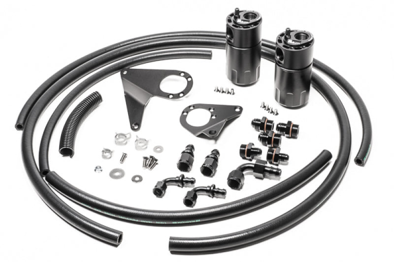 Radium Engineering Dual Catch Can Kit for Mitsubishi Lancer Evolution X Part Number rad20-1107-FL