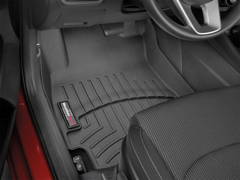 WeatherTech DigitalFit Front FloorLiner for Kia Forte Sedan (2019-2021) in Black