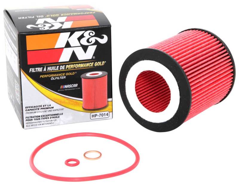 K&N Engineering KNNHP-7014 Cartridge Oil Filter for BMW 2006-2009 3.0L Models