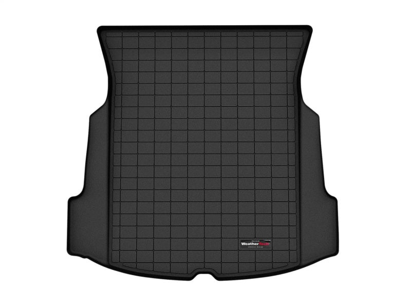 WeatherTech Part Number wet401474 Tesla Model 3 Cargo Liners - Black