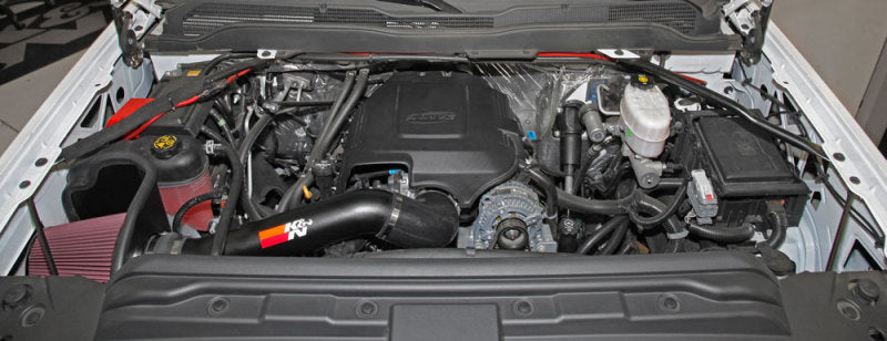 K&N Engineering High Flow Performance Cold Air Intake Kit for 2016 Chevy Silverado 2500/3500 and GMC Sierra 2500/3500