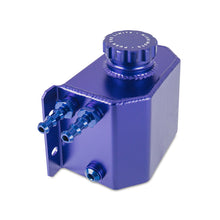 Load image into Gallery viewer, Mishimoto 1 Quart Aluminum Coolant Overflow Tank - Blue