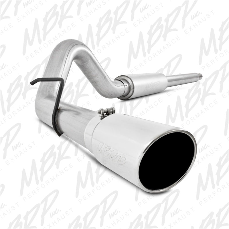 MBRP Armor Lite Series Cat Back Exhaust System for Ford F-250/350 (1999-2004) V-10, 4-Inch Single Side Exit
