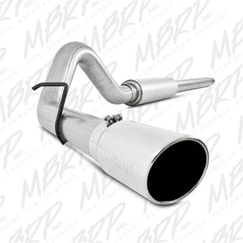 MBRP Armor Lite Series Cat Back Exhaust System for Ford F-250/350 (1999-2004) V-10, 4-Inch Single Side Exit