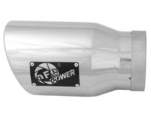 Load image into Gallery viewer, aFe Diesel Exhaust Tip Bolt-On Black Finish, 5 Inch Inlet x 7 Inch Outlet x 12 Inch Length