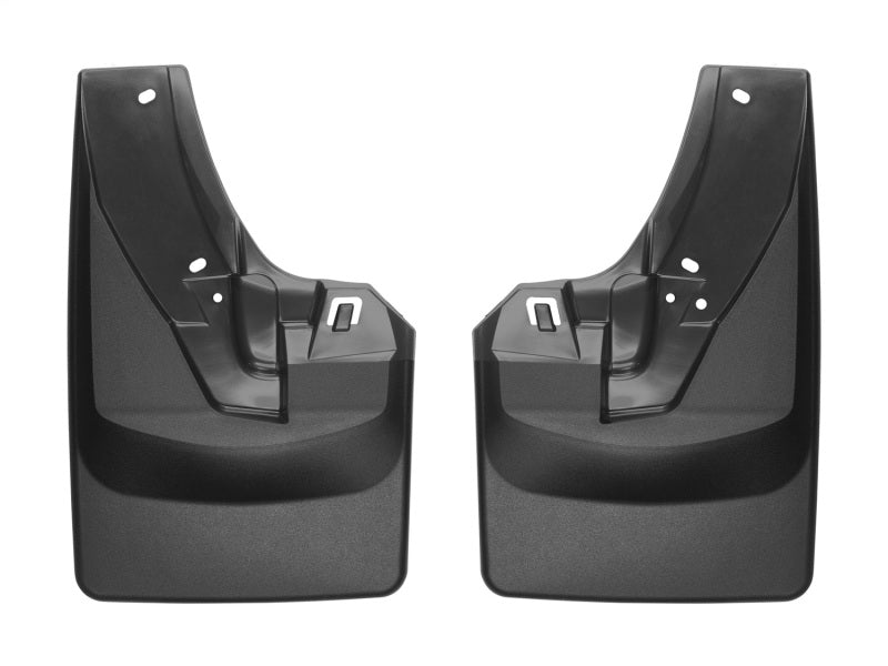 WeatherTech DigitalFit No-Drill MudFlaps for 2019 Ram 2500 and 3500 - Black