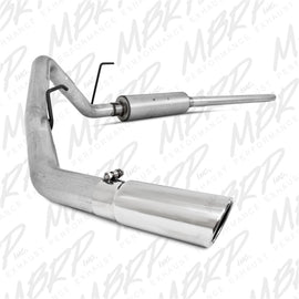 MBRP Armor Lite Series Cat Back Exhaust System for 2004-2008 Ford F-150 with 3-Inch Single Side Exit