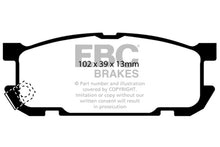 Load image into Gallery viewer, EBC Bluestuff NDX Rear Brake Pads DP51453B for 2001-2003 Mazda Miata MX-5 1.8L