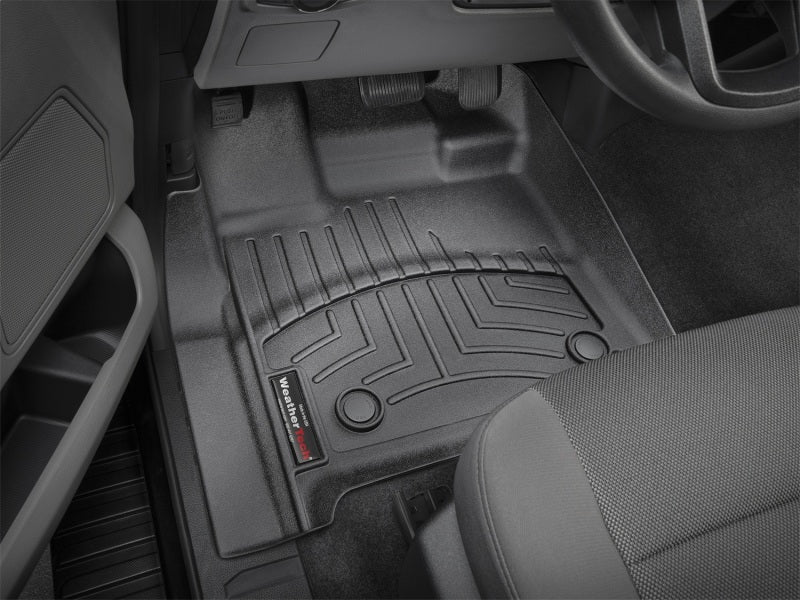 WeatherTech DigitalFit FloorLiner for Ford F-150 2015-2017 Front - Black