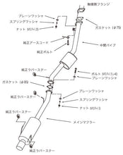 Load image into Gallery viewer, HKS Hi-Power Exhaust System for Nissan Silvia S14 (1993-1998) with Part Number hks31006-AN018