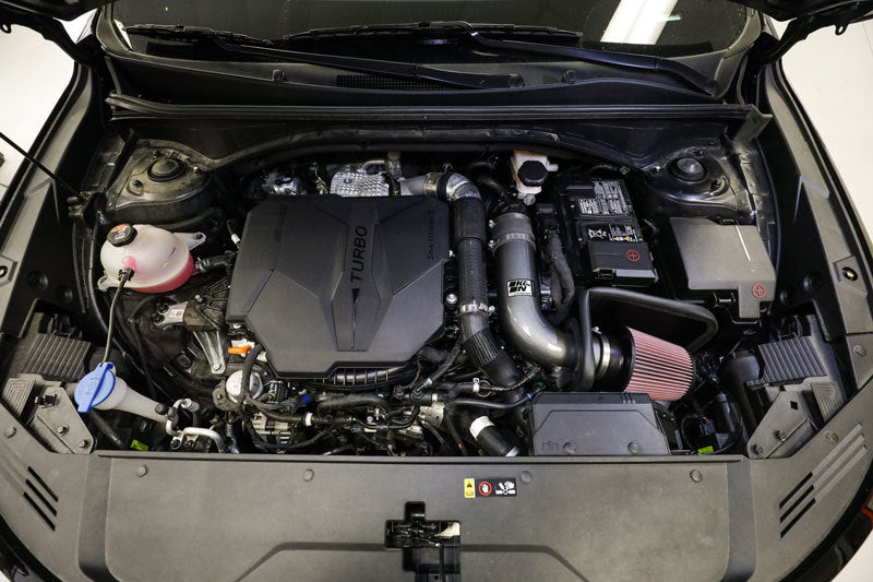 K&N Engineering Part No. KN69-5328TC Cold Air Intake System for 2021-2022 Hyundai Santa Fe and Kia Sorento