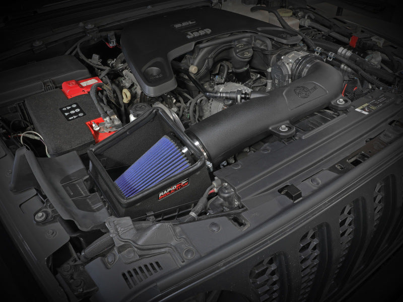 aFe Rapid Induction Pro 5R Cold Air Intake System for 2018-2021 Jeep Wrangler (JL) & Gladiator (JT) 3.6L V6