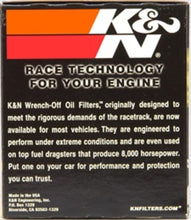 Load image into Gallery viewer, K&amp;N Engineering HP-2010 Oil Filter for Land Rover LR3 and Mercury Mystique