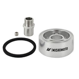 Mishimoto Oil Filter Spacer 32mm M22 x 1.5 Thread - Silver for Automotive Applications