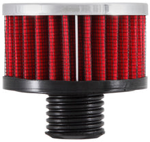 Load image into Gallery viewer, K&amp;N Engineering 62-1495 Rubber Base Crankcase Vent Filter with Chrome Top for Ford Valve Covers