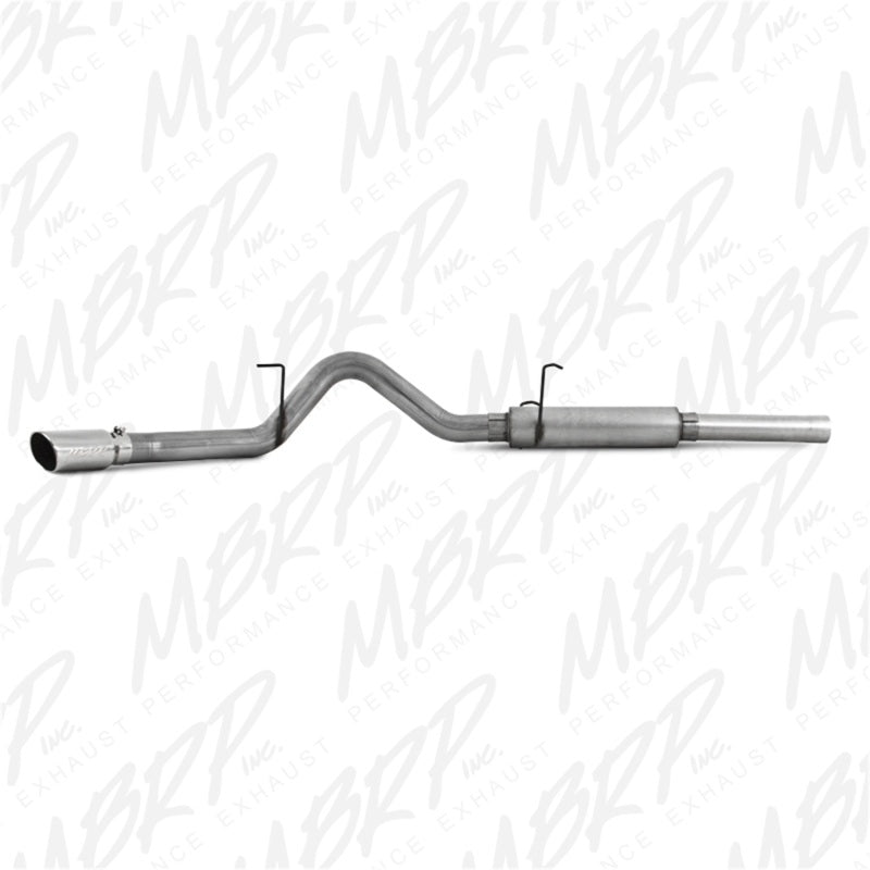 MBRP Armor Lite Series Cat Back Exhaust System for Dodge Ram 2500/3500 (2004-2007) – Single Side Exit with 5-Inch Tip